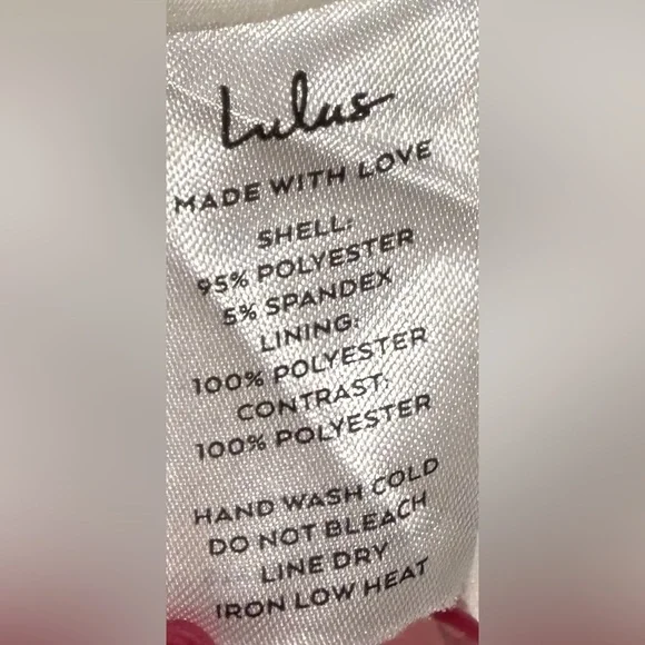 NWT Lulus Romantic Celebration White Tie-Strap Bodycon Midi Dress Size M -White - Picture 6 of 7